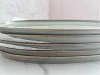 Talerz owalny Bonna Sage 30x15,5 cm porcelana