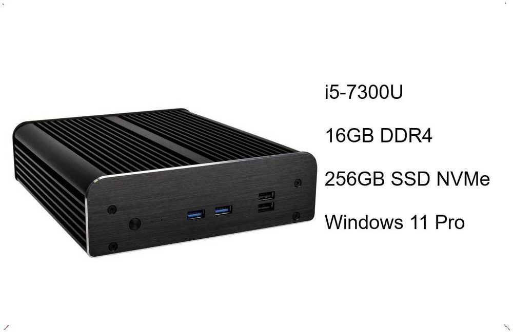 Intel NUC i5 7300U / 16GB RAM / 256GB NVMe / Windows 11 Pro / Cichy