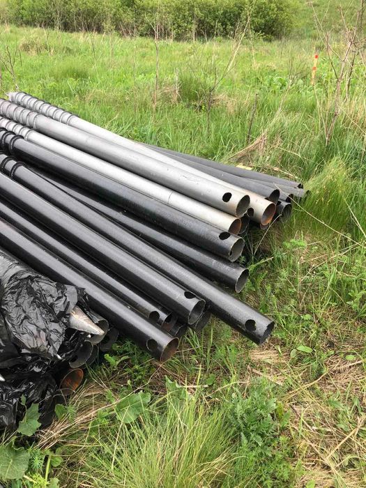 Винтовые сваи , оголовники, геошуруп фундамент монтаж гвинтові палі