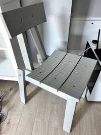 Krzesło Ikea drewno szare