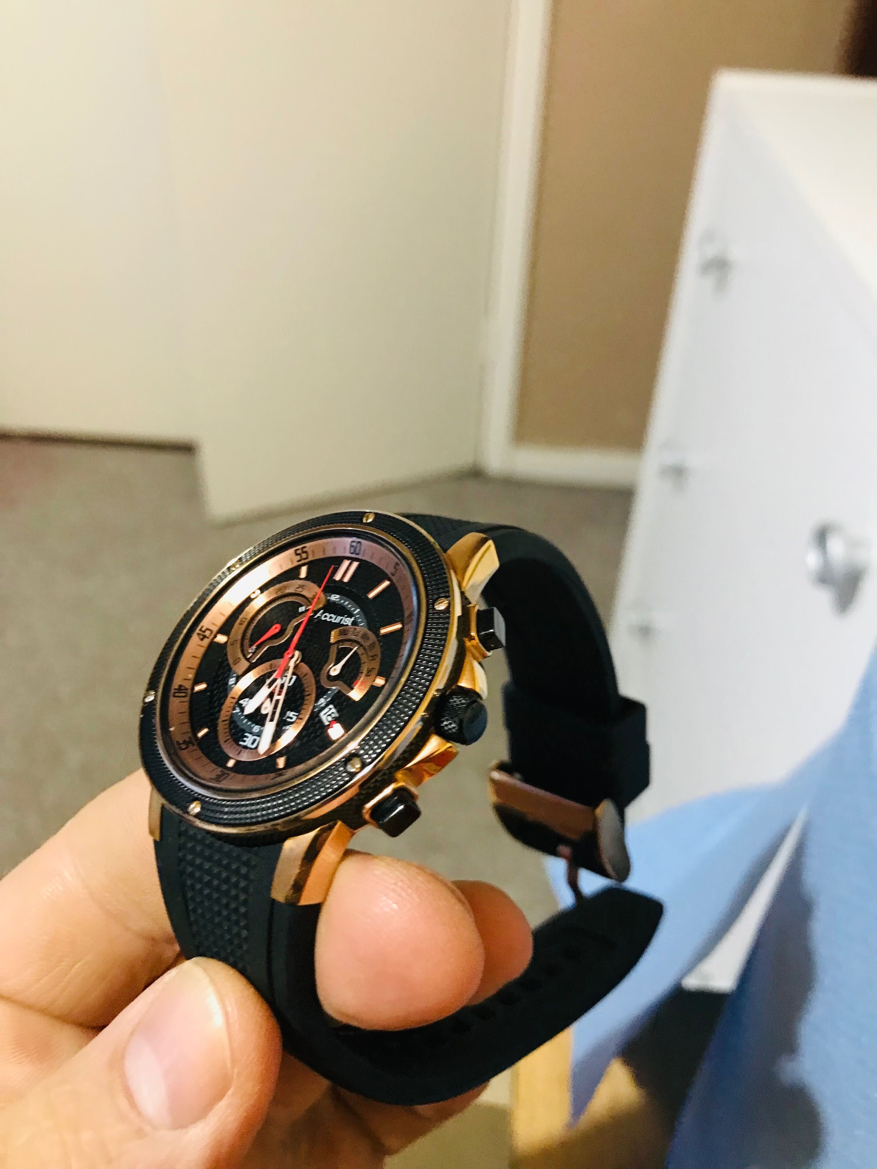 Accurist MS623-FS80 piękny męski zegarek