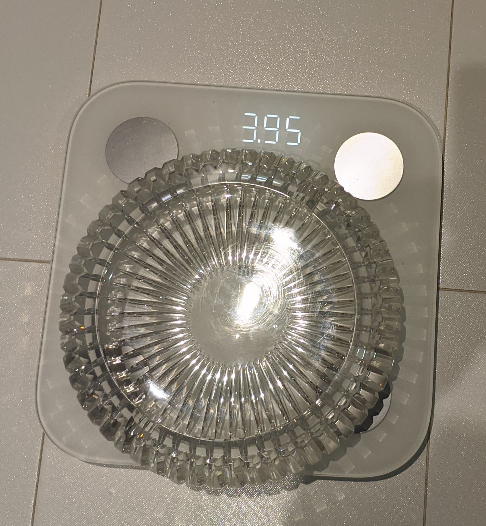 Cinzeiro de cristal, grande