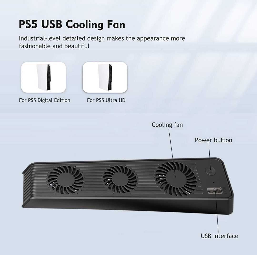 PS5 Console External Host Cooling Fan