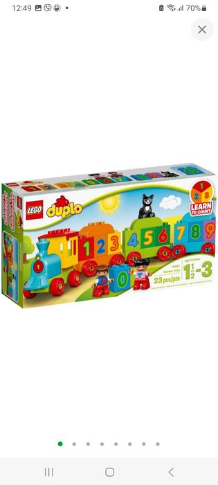 Конструктор LEGO Duplo Number Train 23 деталі (10847)