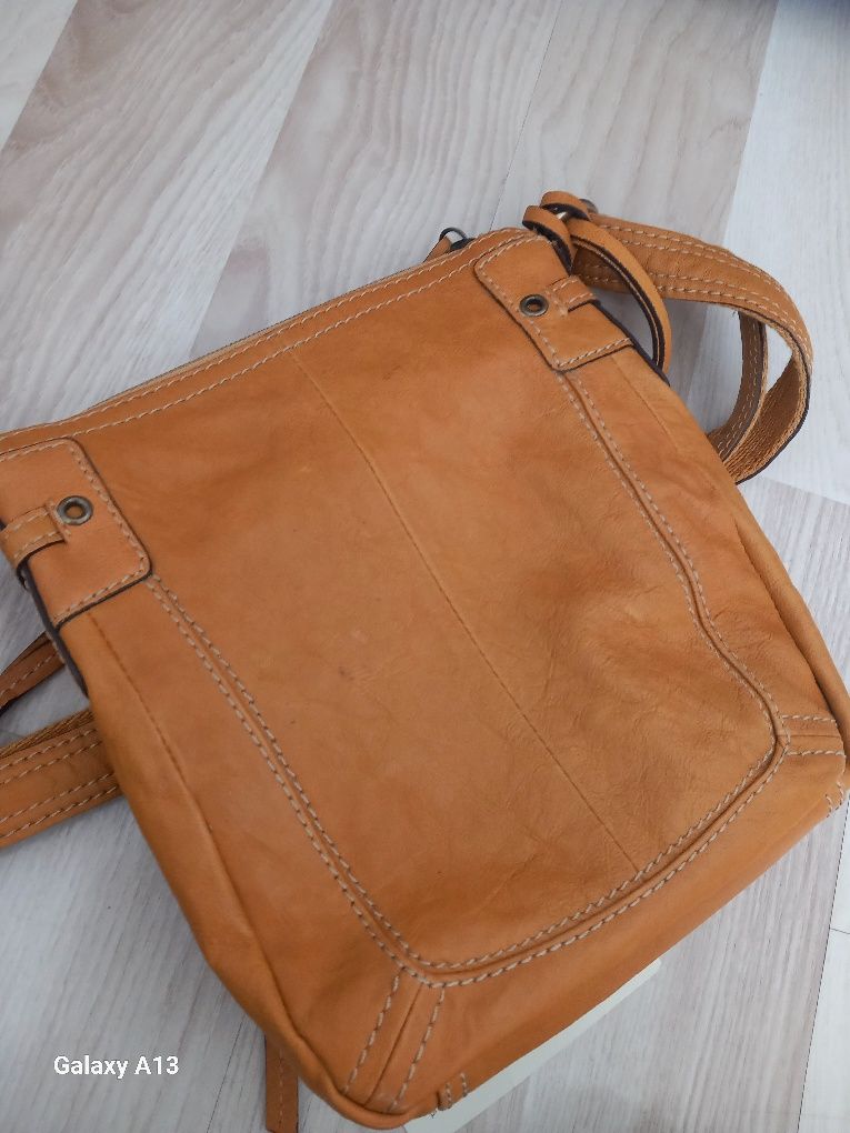 Fossil torebka vintage skóra bydlęca