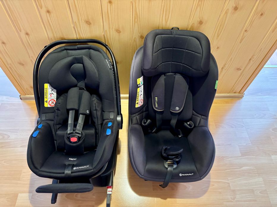 Zestaw nosidełko, fotelik i baza