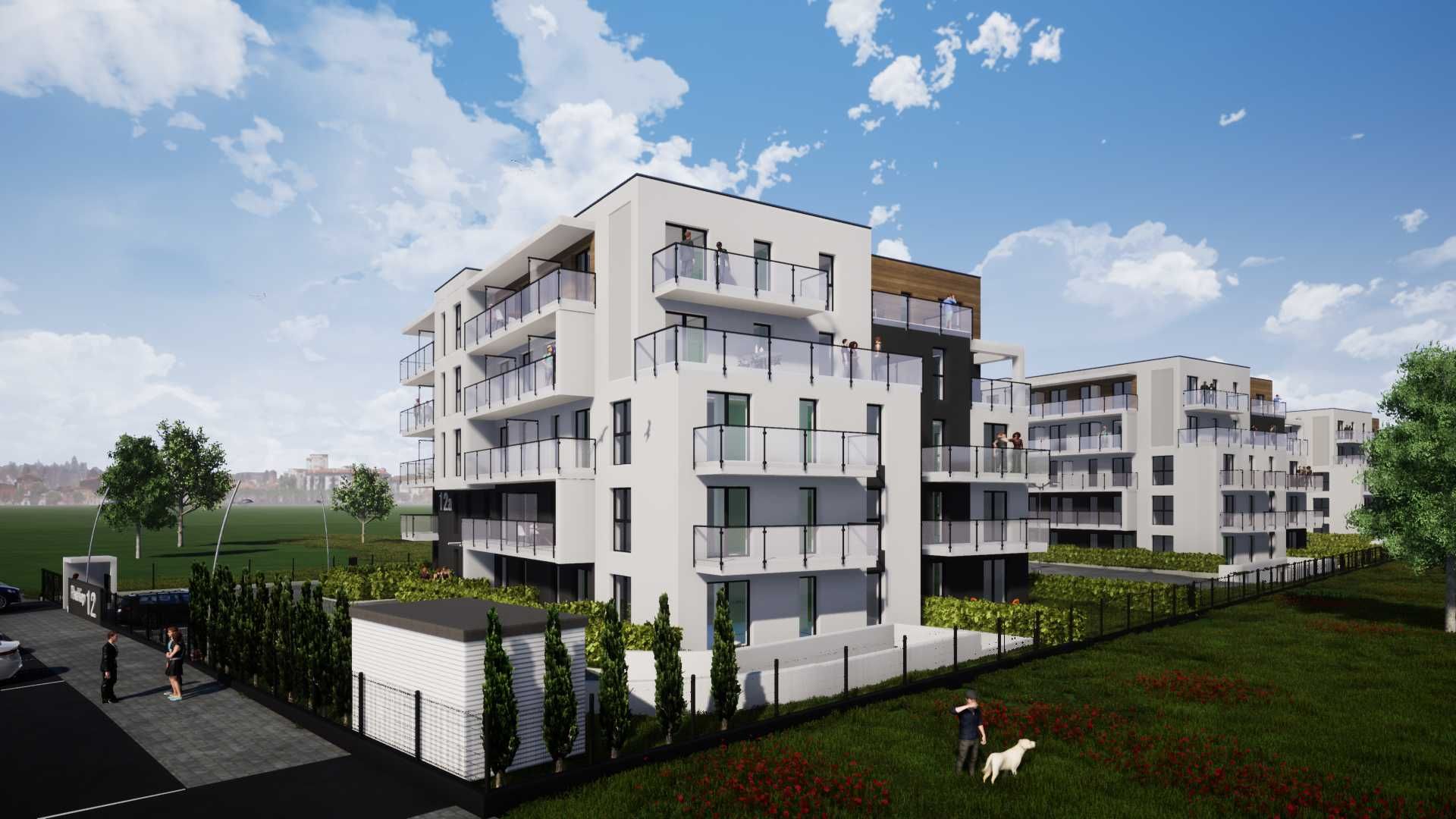 Osiedle Piłsudskiego Koluszki |47,57m²|garaż podziemny I balkon 7,57m2