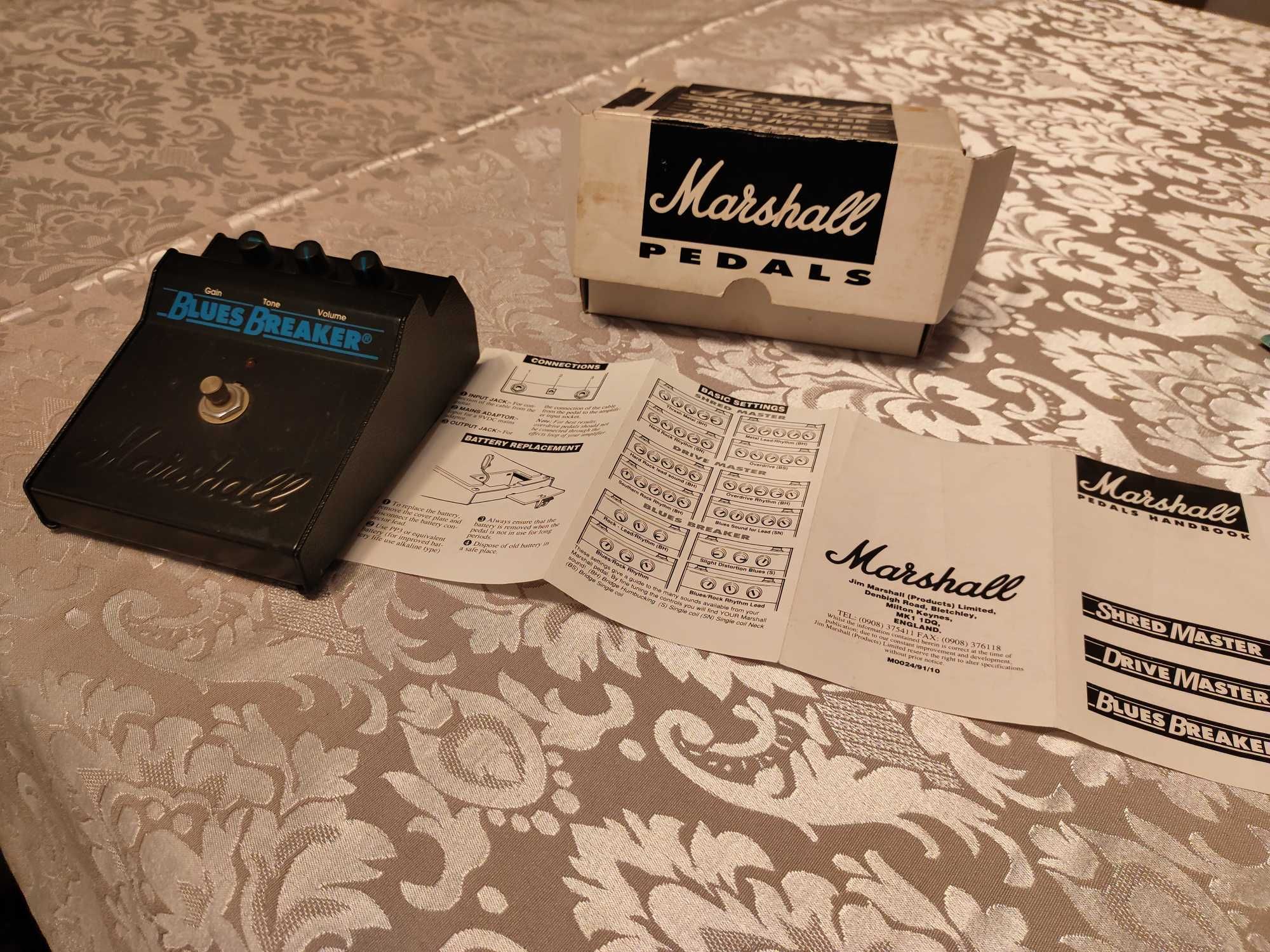 Pedal Marshall Bluesbreaker MK1 Caixa Manual