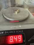 Złom złota próba 585, 8,49 g