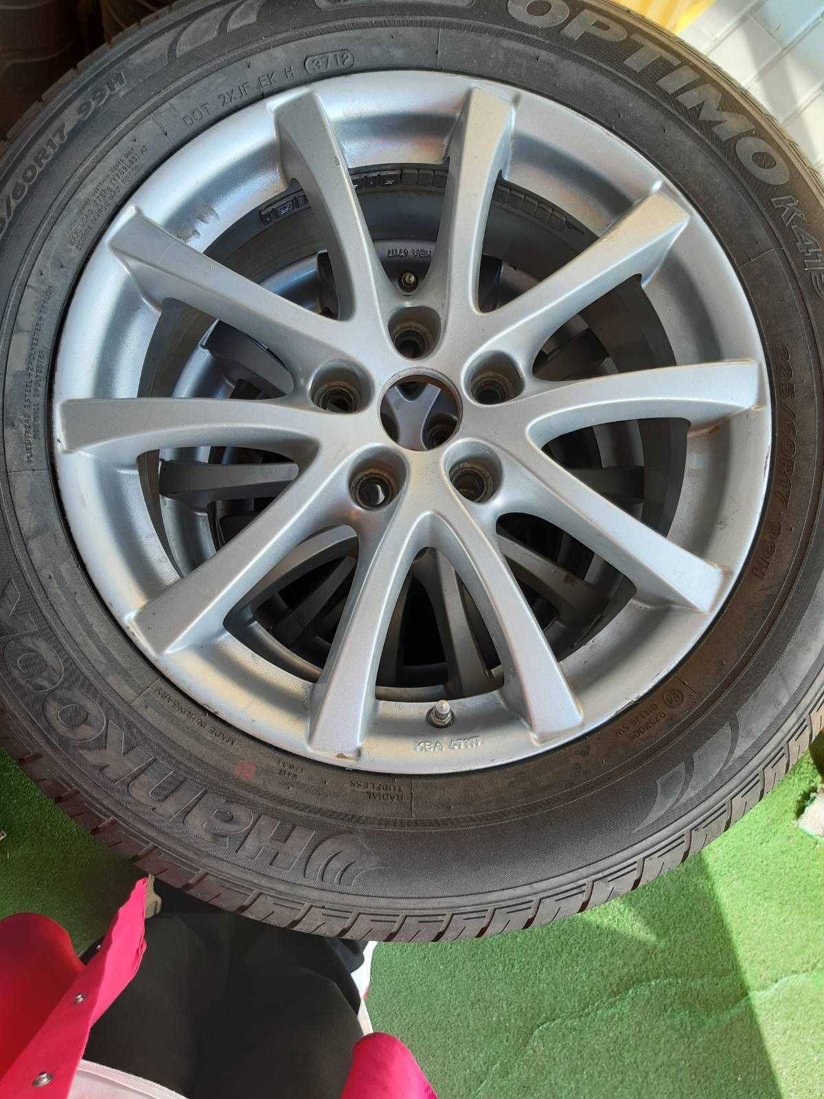 Шина + диск  225/60 R17 99h HANKOOK  OPTIMO K415