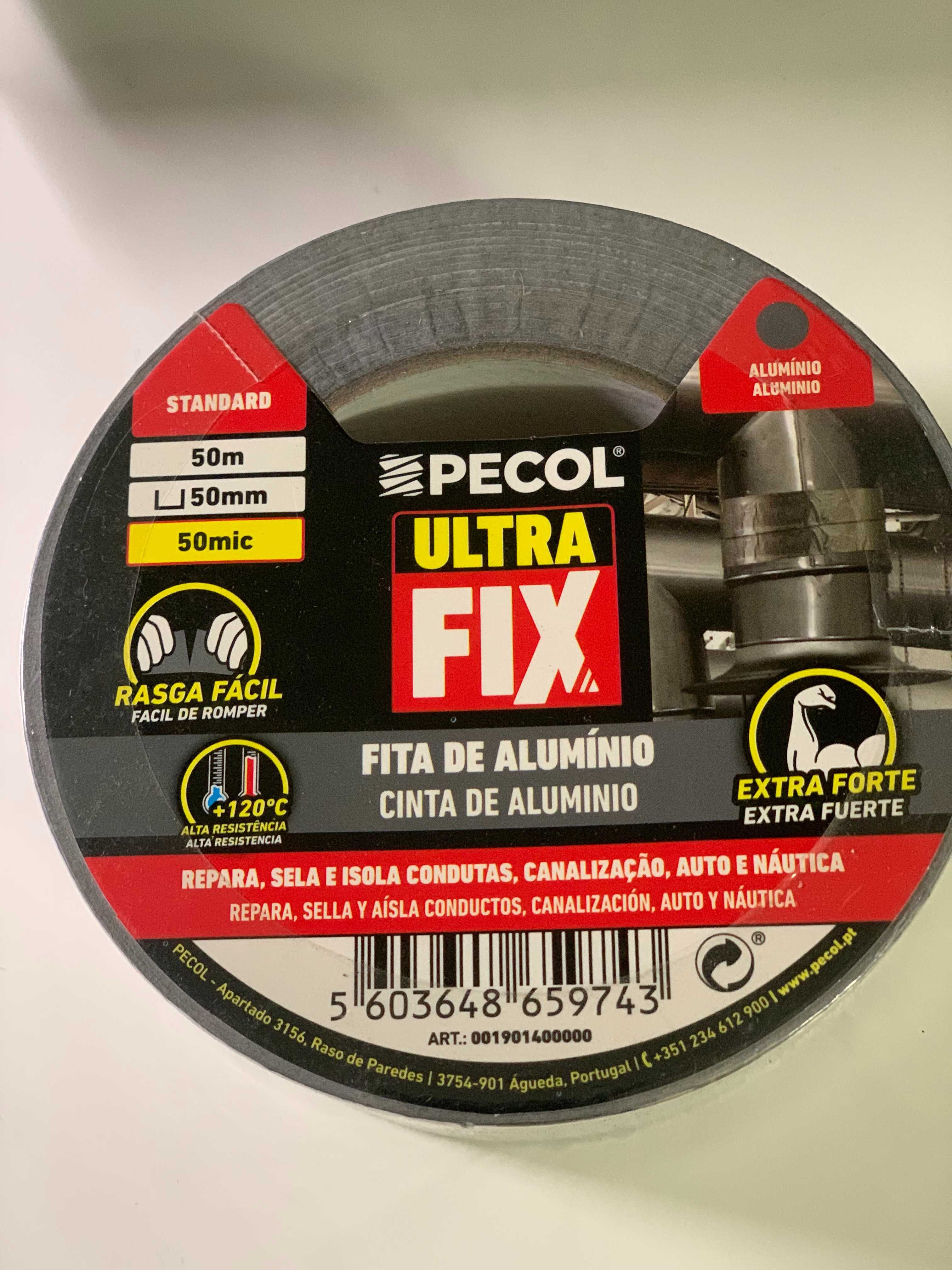 Fita Aluminio 50MTS *50MM