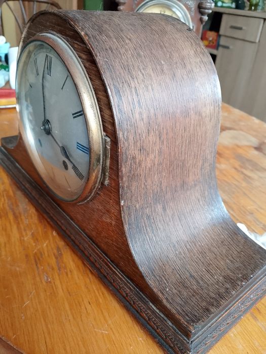 Zegar kominkowy sygnowany England