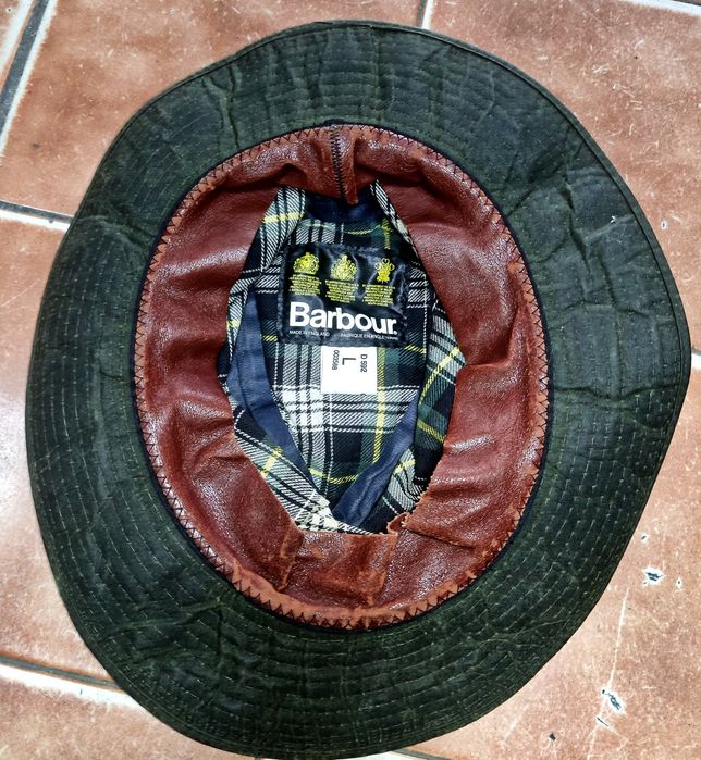 Шляпа Barbour Waxed,пропитка хлопок,охота, рыбалка L.