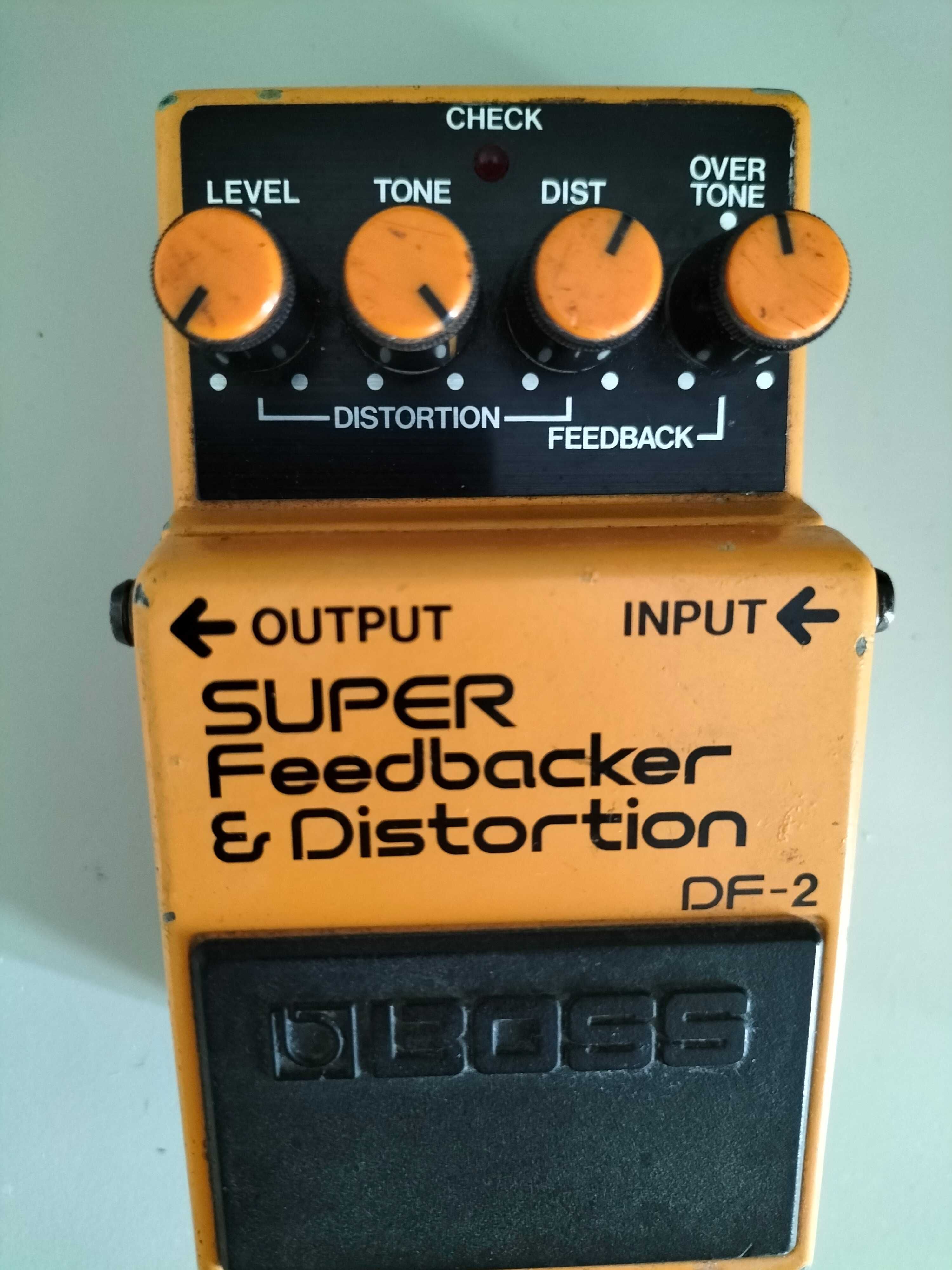 Boss DF-2 Super Feedbacker and Distortion 1985 Japan MIJ pedal