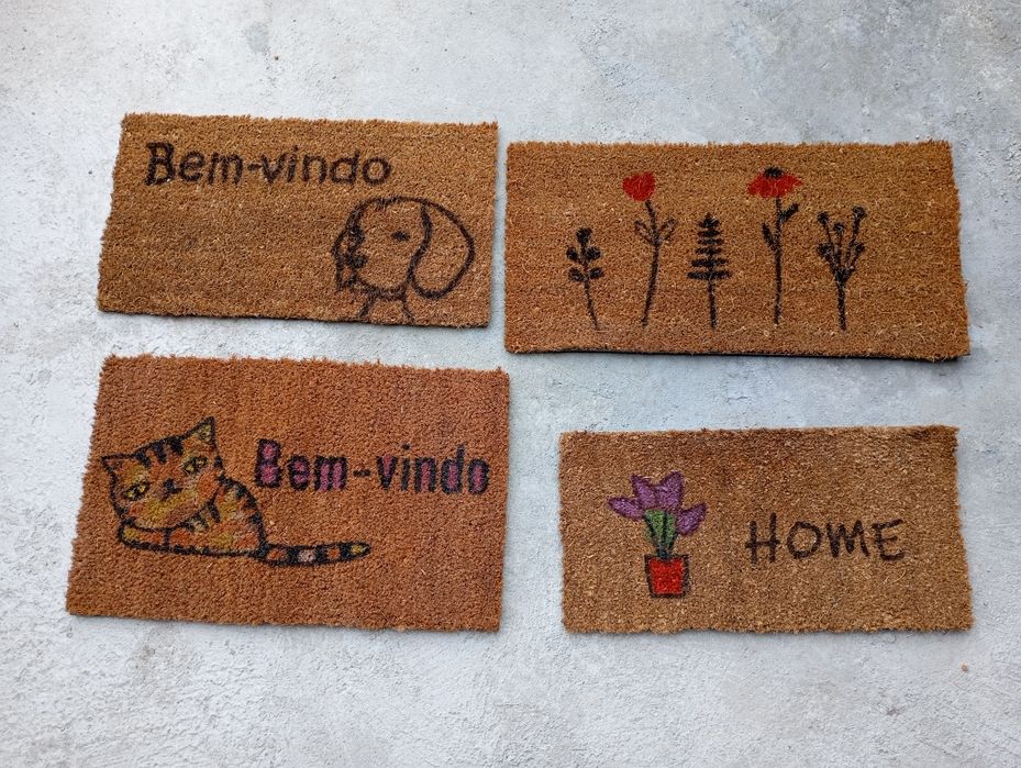 3 tapetes para entrada (NOVOS)