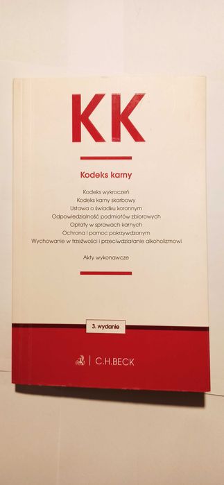 Zbiór ustaw karnych: KK KKW i inne # prawo karne