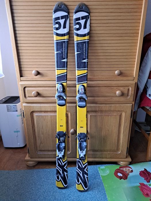 Narty DYNAMIC 120  dla dzieci + wiązania ROSSIGNOL COMP.J