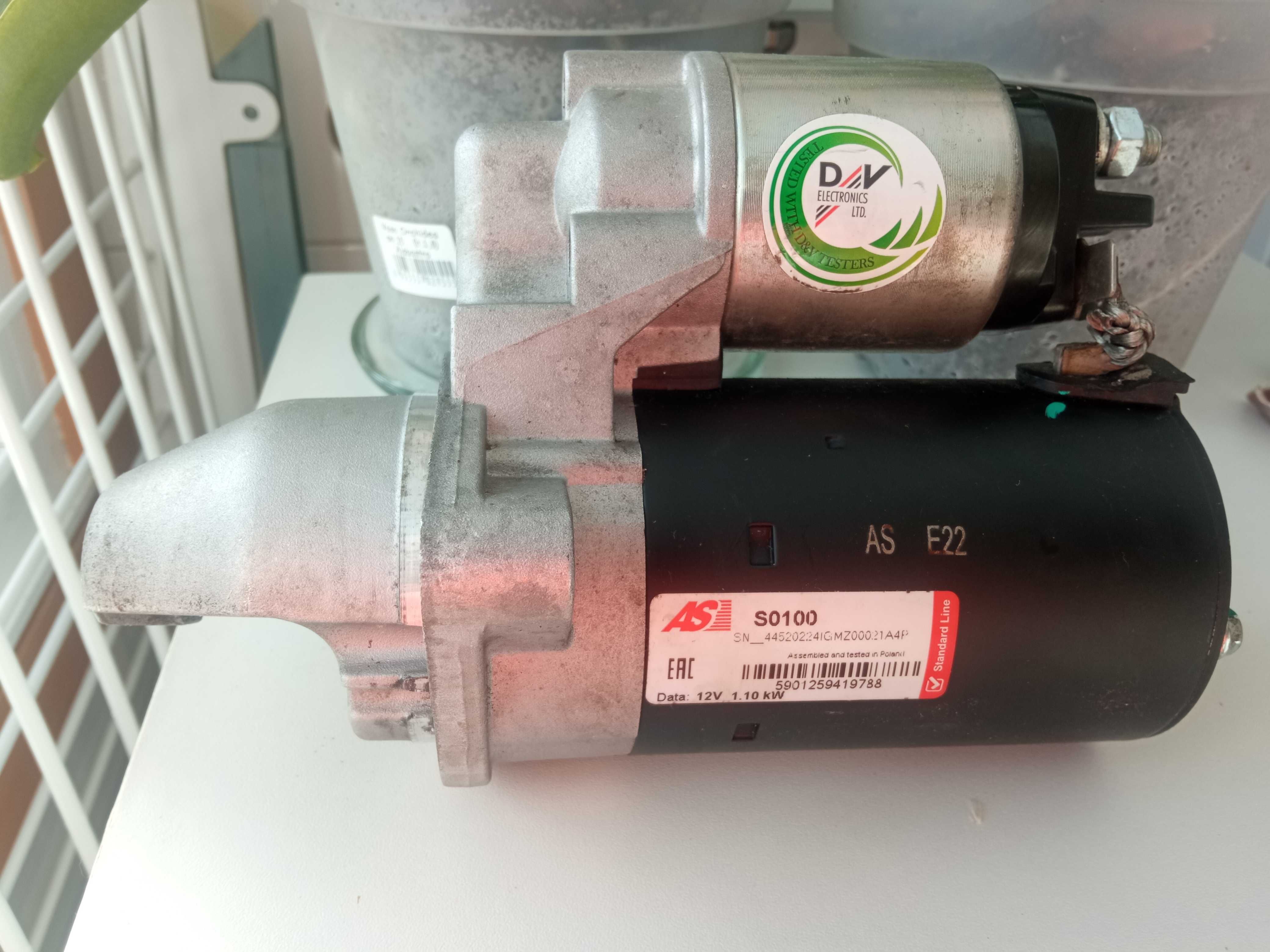 Motor de Arranque 1.1 12 V 9 dentes - Novo