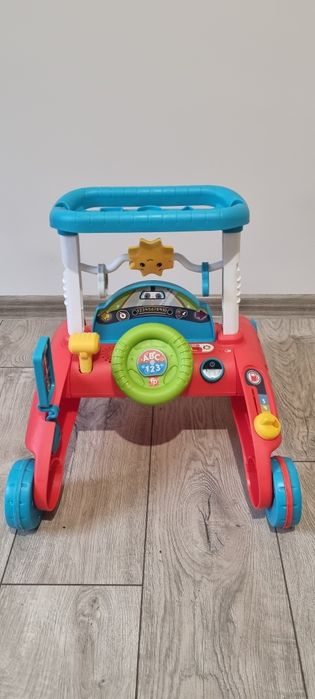 Fisher-Price, Chodzik Małego Kierowcy 2w1 pchacz