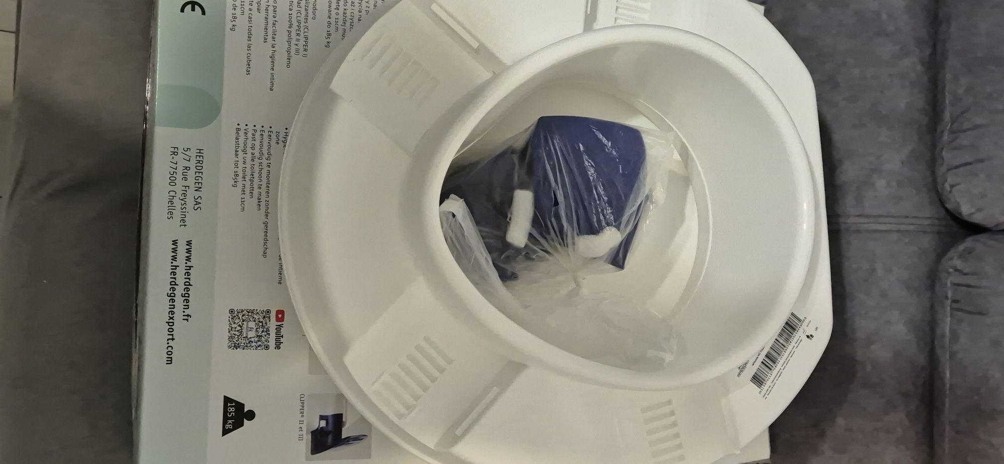 Nasadka podwyszajaca  wc clipper  lll