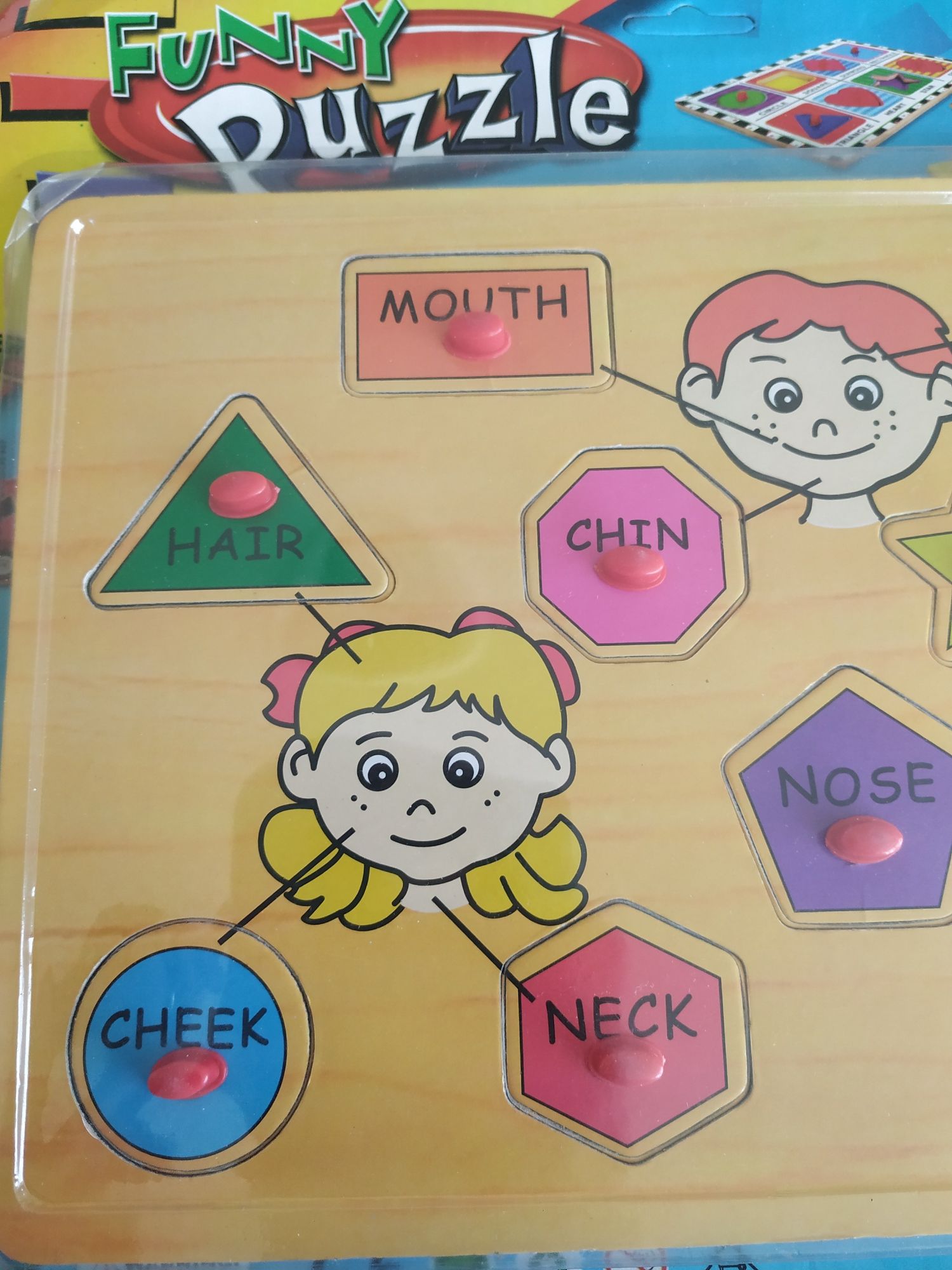 Funny Puzzle aprender inglês