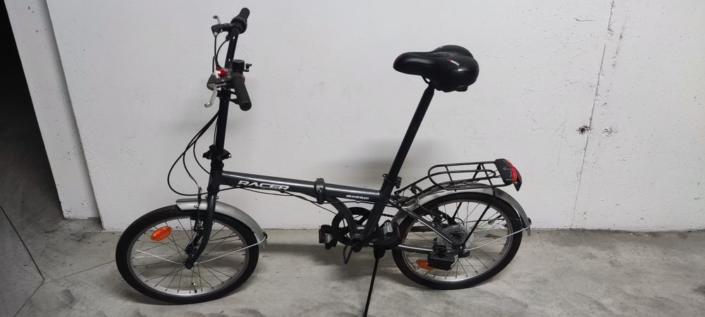 Bicicleta dobrável alumínio 20"
