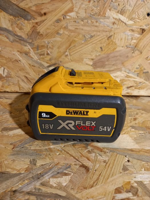 Bateria dewalt flexvolt 9ah 54v
