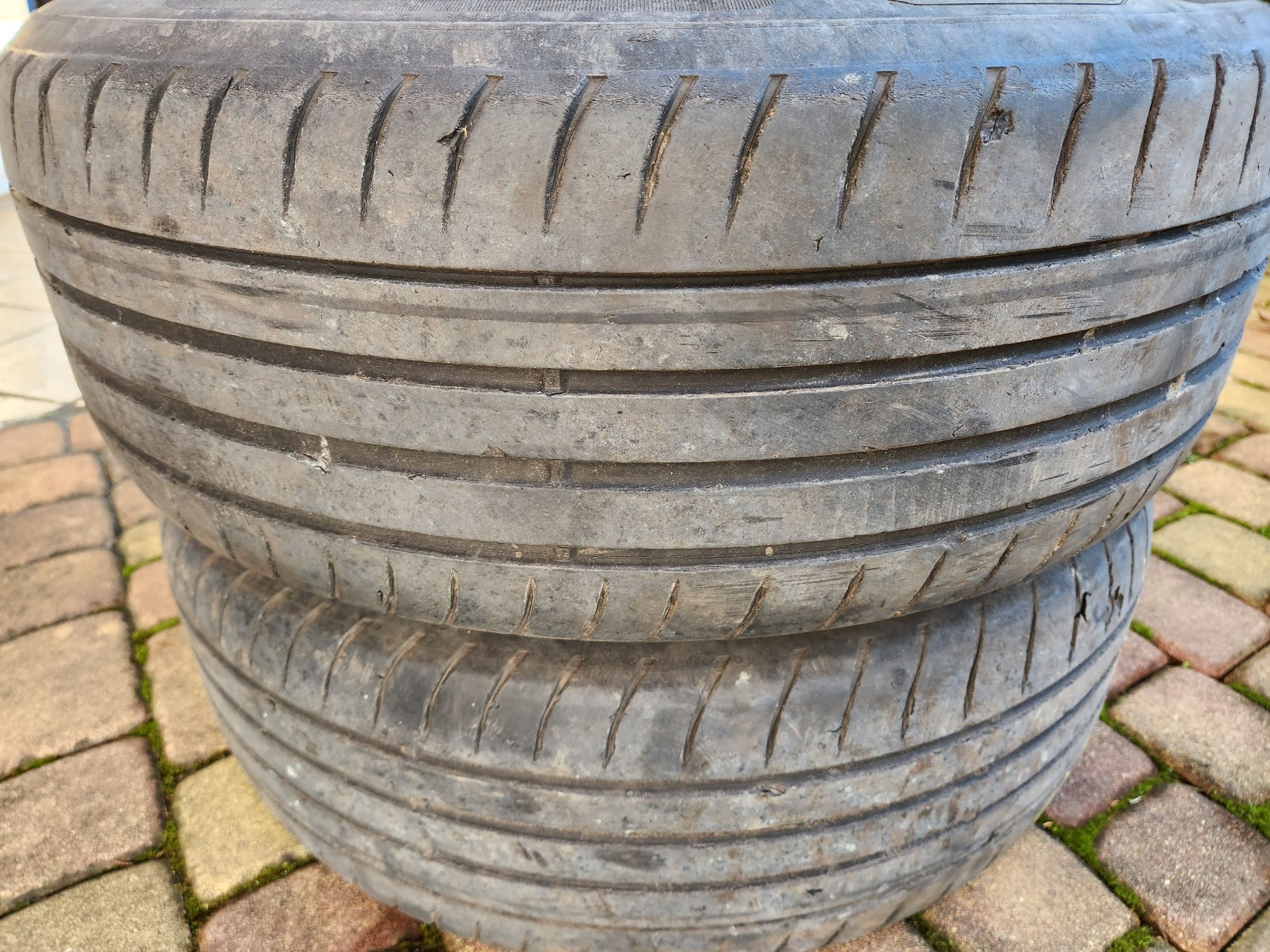 Opony 225/55/17 4 sztuki komplet Goodyear Eagle i Michelin Primacy 3