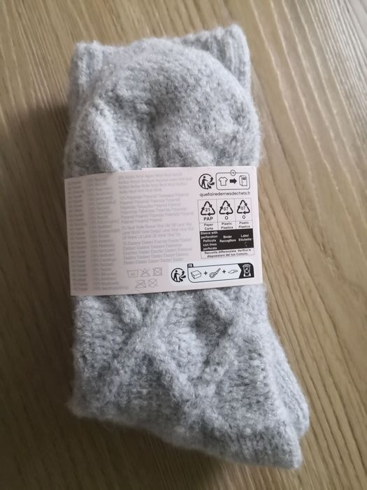 Skarpety zimowe grube z wełną