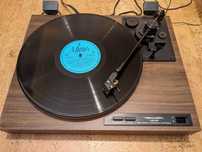Gramofon REALISTIC LAB-290, belt drive, drewno