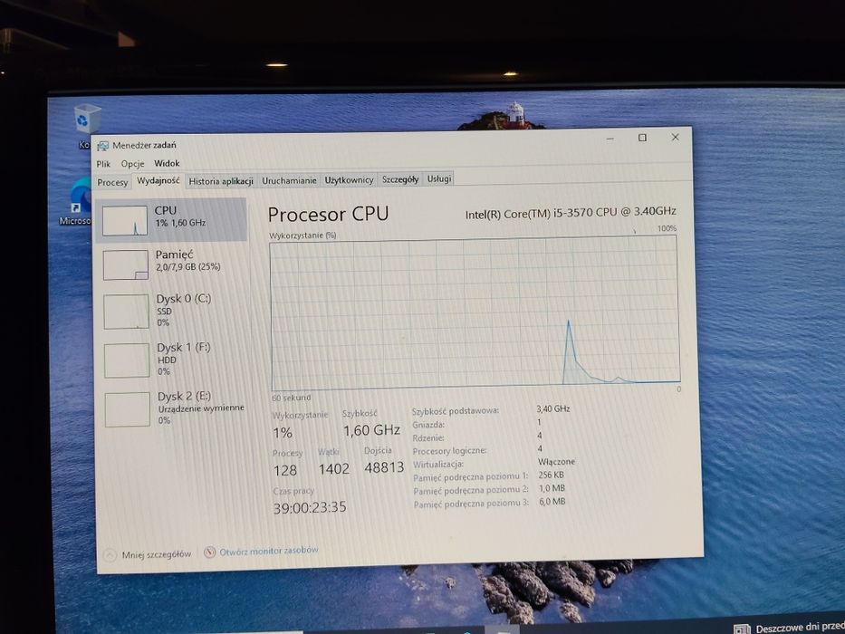 Komputer stacjonarny PC Dell Optiplex 7010 8GB RAM