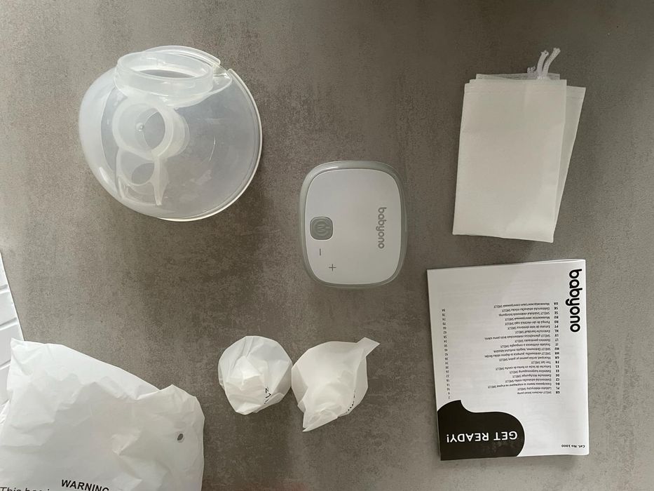 Молоковідсмоктувач акумуляторний "SHELLY" (вільні руки) "BabyOno"