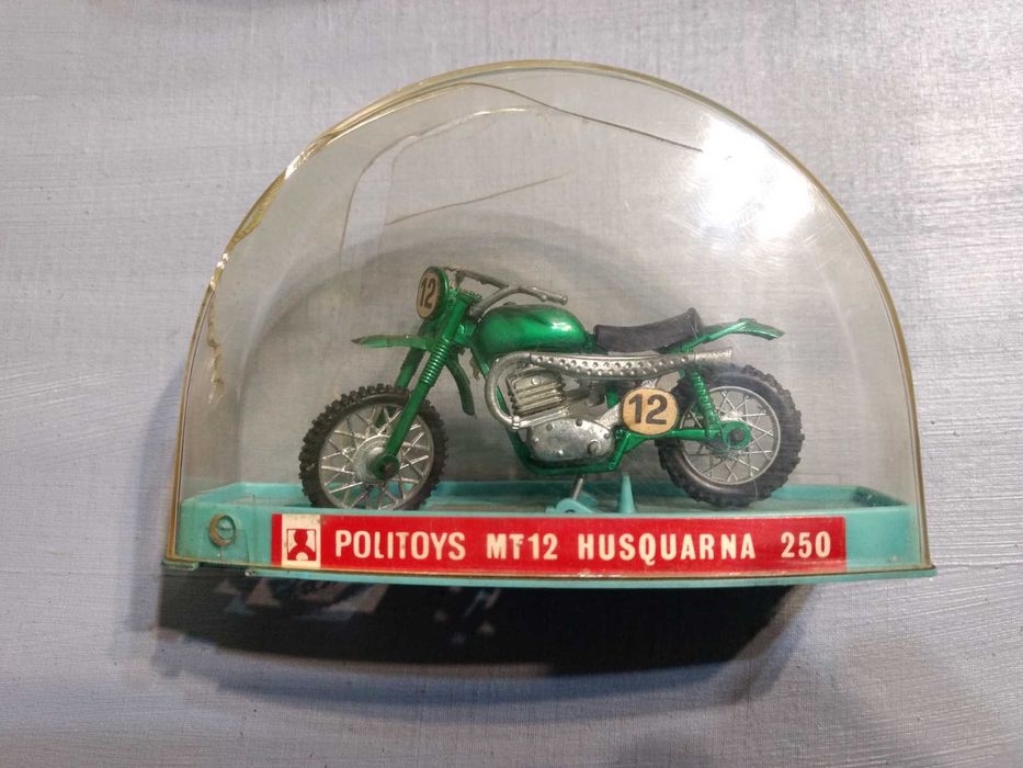 Model motocykla Politoys skala 1/43, 6 szt.