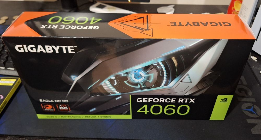 Gigabyte GeForce RTX 4060 EAGLE OC 8GB GDDR6 DLSS3