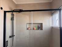 Porta duche frontal deslizante, adapt 158 a 162cm