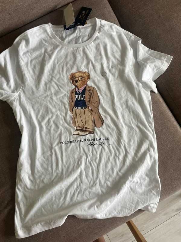 Polo Ralph Lauren t-shirt z misiem oryginał!!