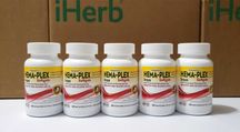 Залізо Hema Plex NaturesPlus, 60 капсул. Комплекс для гемоглобіну.