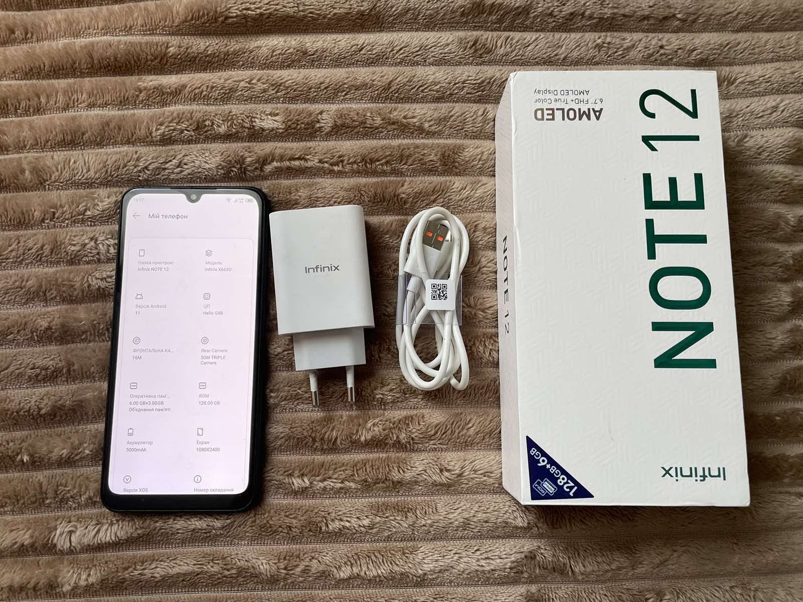 Продам infinix Note 12