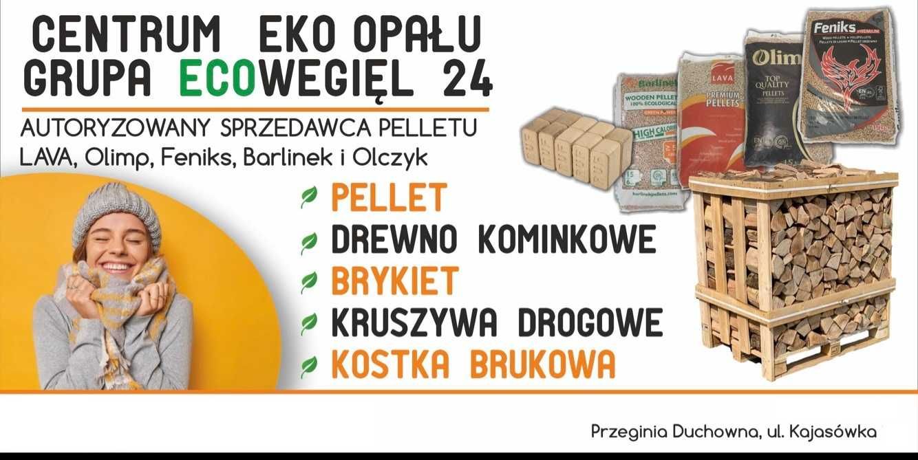 Pellet drzewny 6mm Olimp i Lava Najwyższa Jakość+ TRANSPORT GRATIS