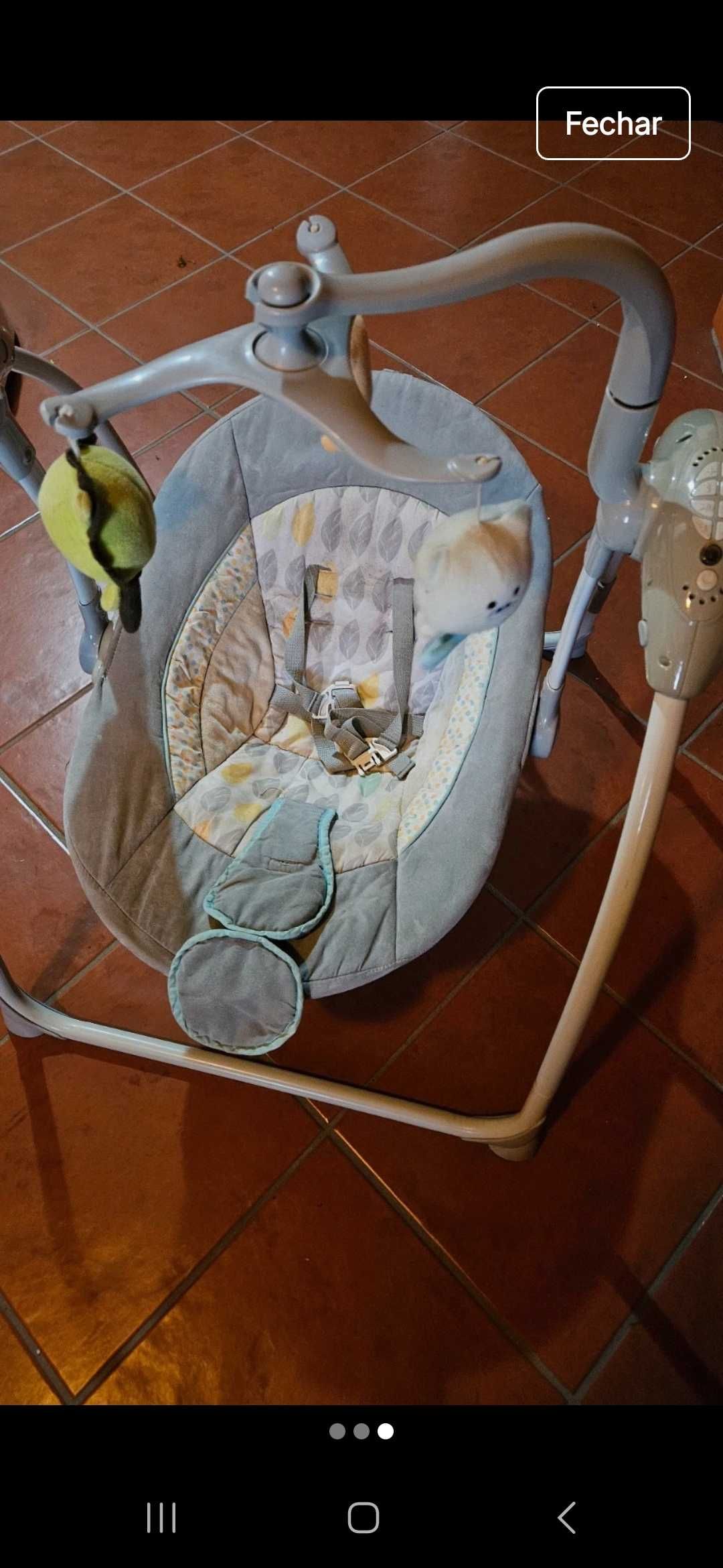 Espreguiçadeira bebé