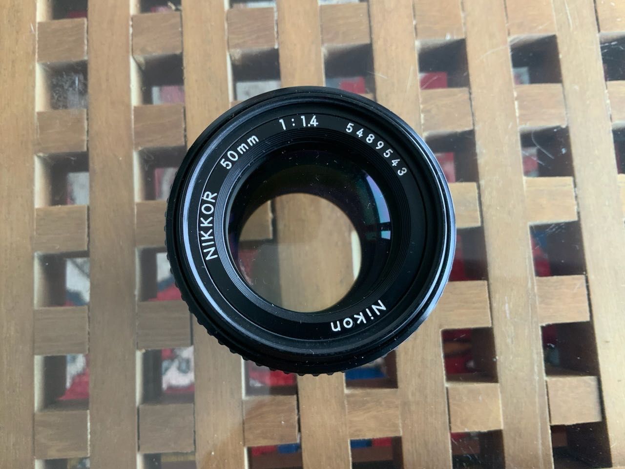 Nikon 50mm f:1.4 Ais lente como nova.