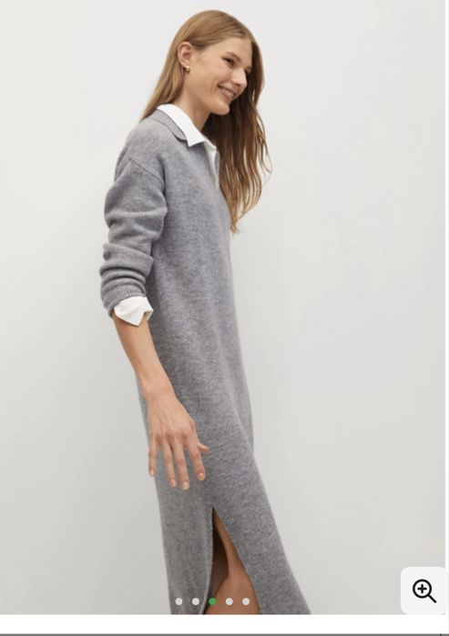 Тепле шерстяне плаття Mango