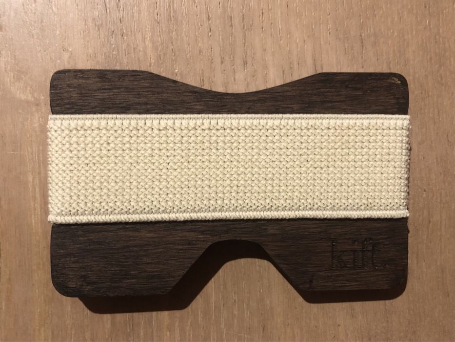 Drewniane etui / portfel na karty