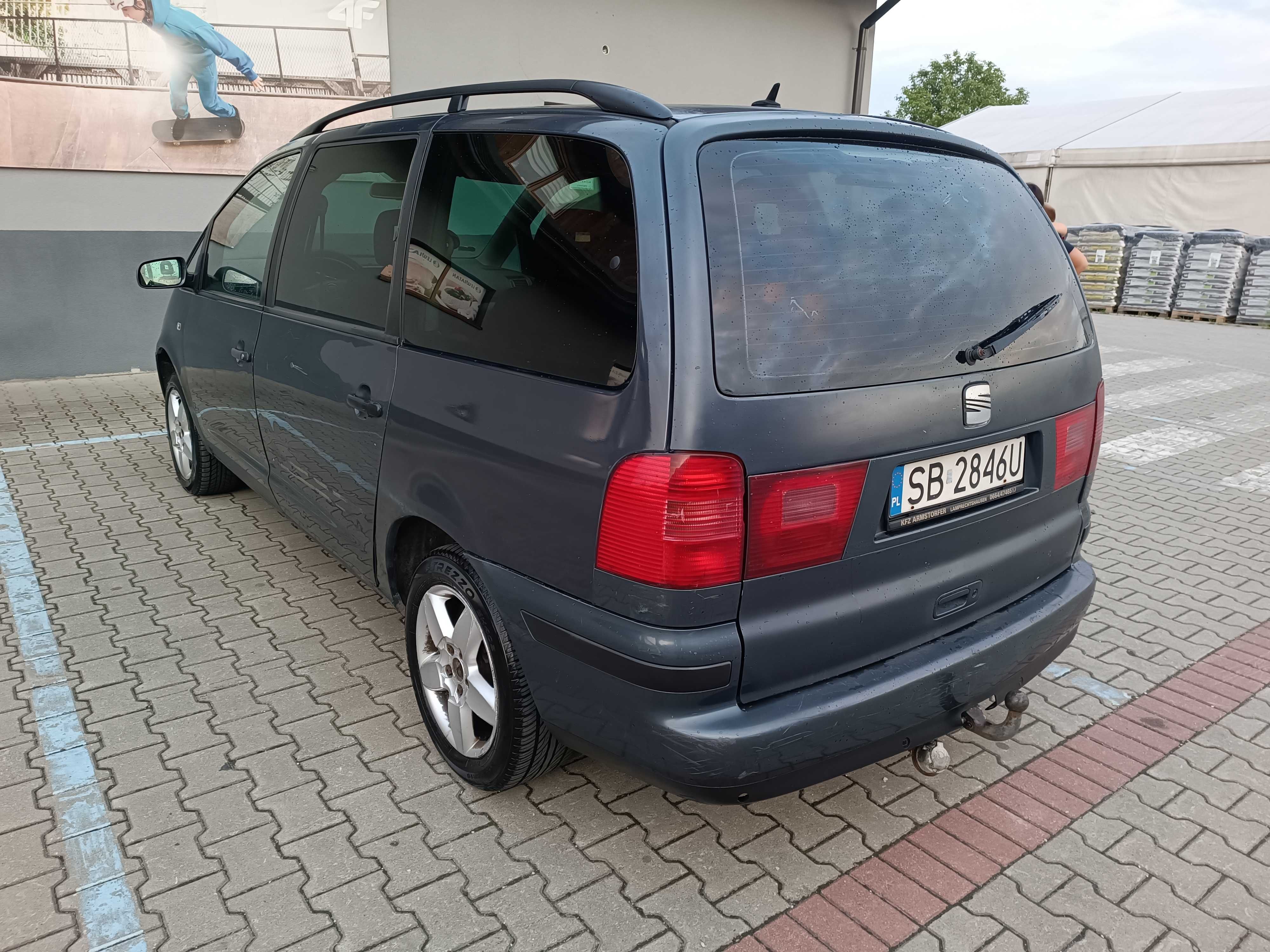 Seat Alhambra 1.9 TDI,4x4,4motion,Hak,Webasto,Radio navi,szyberdach