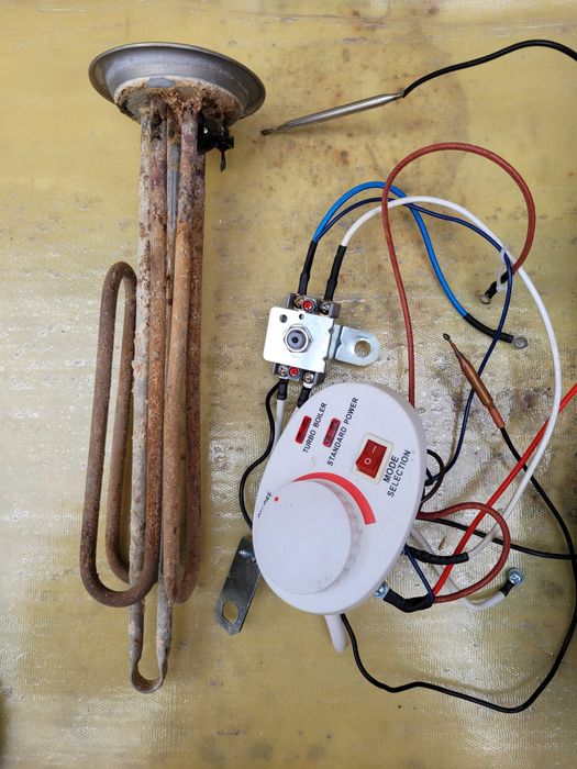 Реле , тэн , термопара от бойлера thermex 50л.