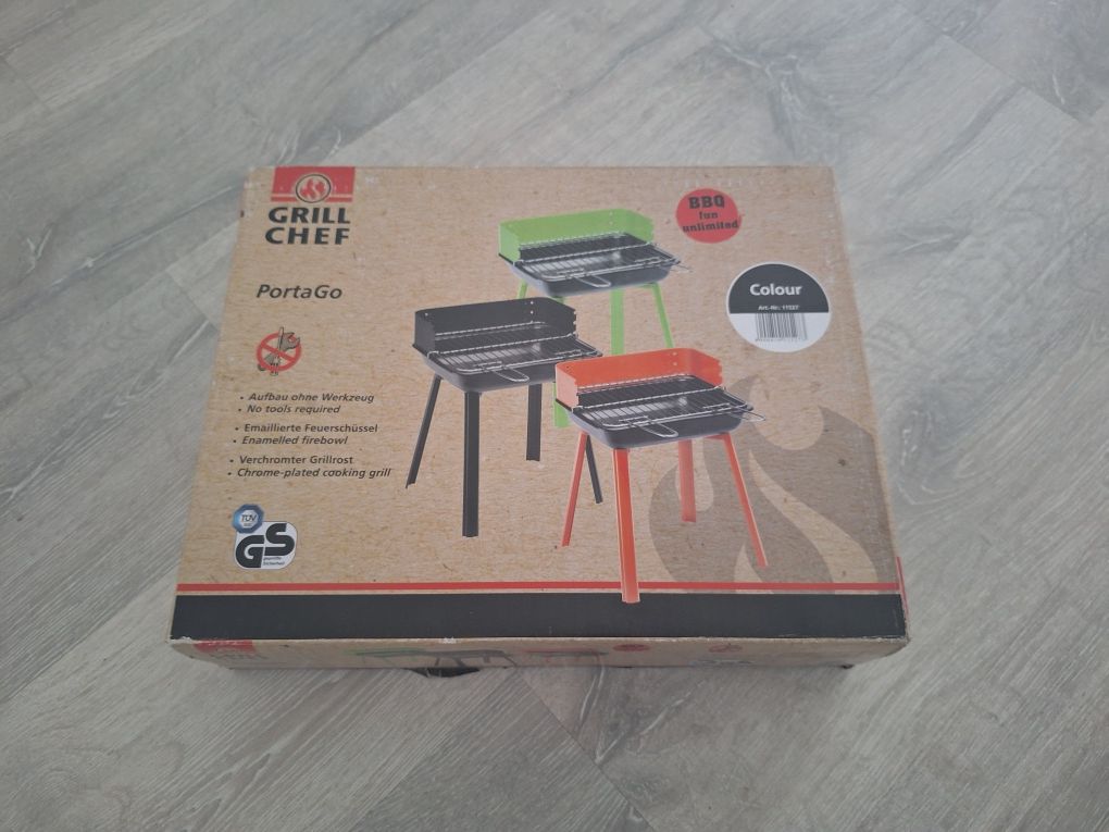 Grill chef zestaw do grillowania nowy