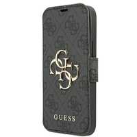 Etui Guess 4G Big Metal Logo | iPhone 13 Pro / 13 6,1" | Szary/Grey