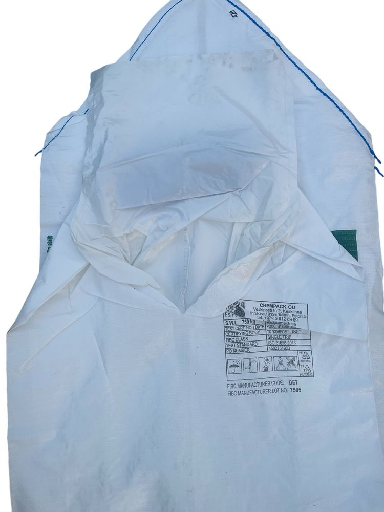Worek Big Bag z wkładem foliowym 70x70x145 cm na kukurydzę CCM.