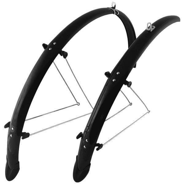 Orion błotniki rowerowe 28" czarne 48mm chlapacze na wsporniki winyl