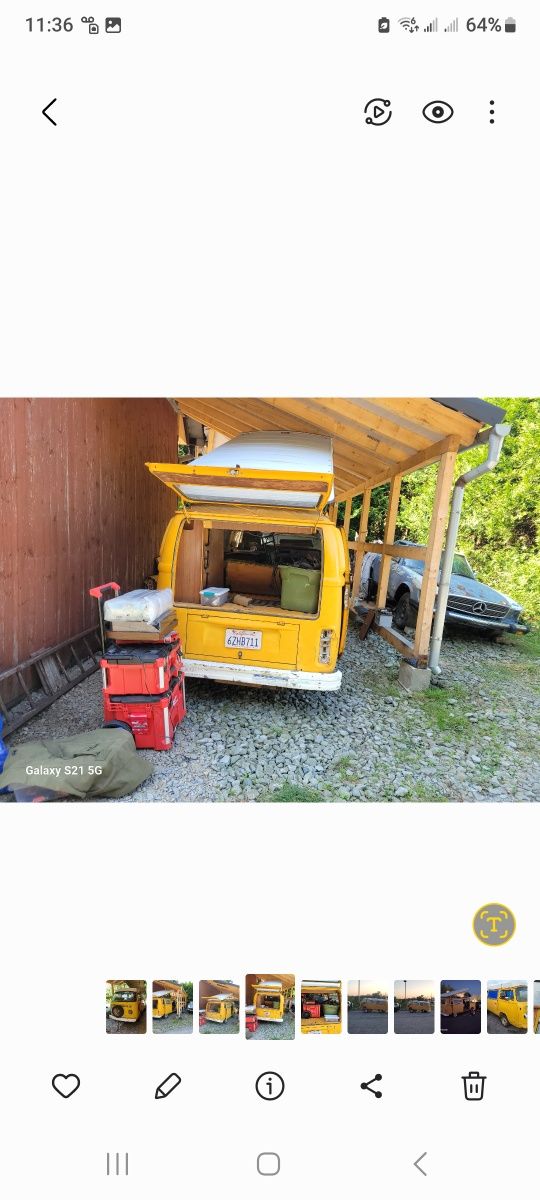 VW Transporter T2 Westfalia 1978